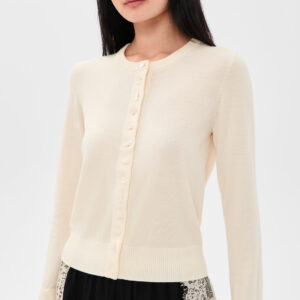 Sea Danielle Pearl Button Cardigan