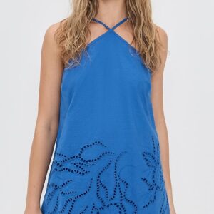 MINKPINK Darla Broderie Mini Dress