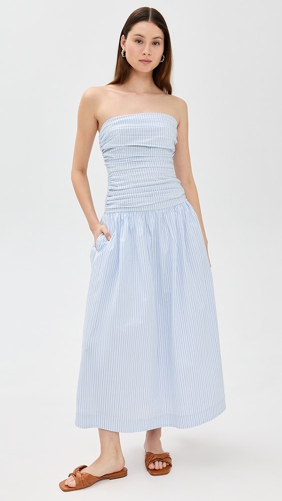 Line & Dot Darra Midi Dress