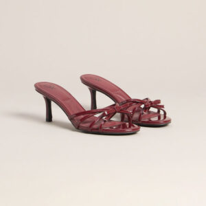 Date Night Bow Patent Mules