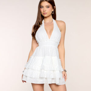 Day Party Darling Eyelet Mini Dress