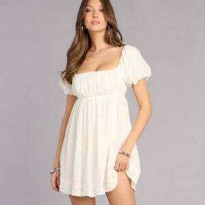 Daydream Darling Babydoll Mini Dress