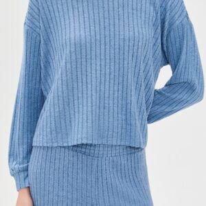 Z Supply Daydream Rib Long Sleeve Tee