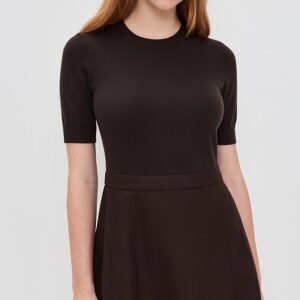 Theory Deep Pleat Dress