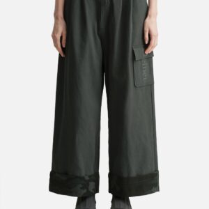 DEINET DEINET Roll Up Cargo Banding Pants Charcoal