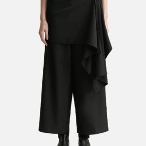DEINET DEINET Wrap Pants Black