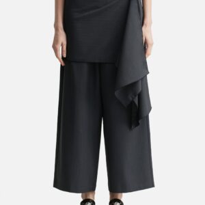 DEINET DEINET Wrap Pants Charcoal