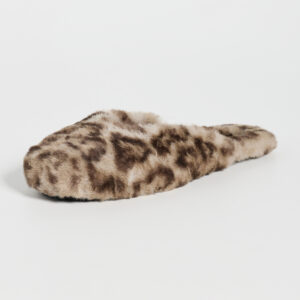 Apparis Demi Leopard Mule Slippers