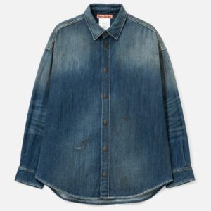 Acne Studios Denim Long Sleeve Shirts