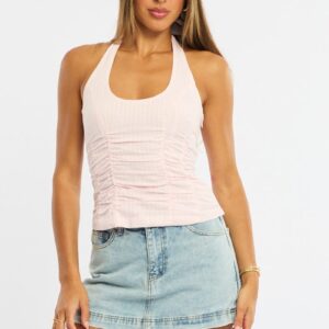 Denim Skorts Skirt High Rise