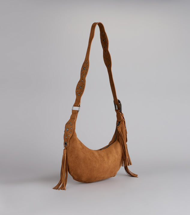 Windsor Desert After Dark Fringe Shoulder Bag