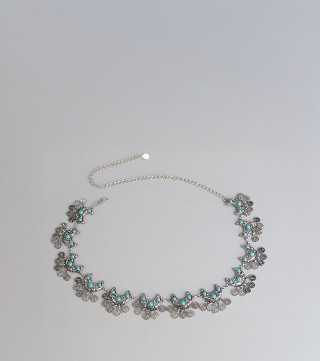 Windsor Desert Glow Coin Chain Belt