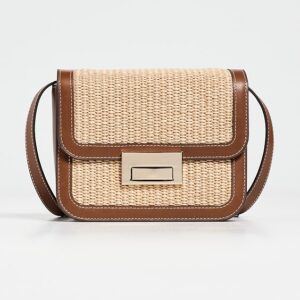 Loeffler Randall Desi Crossbody Bag with Lock Hardware