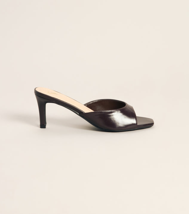 Windsor Desk To Drinks Peep Toe Mules