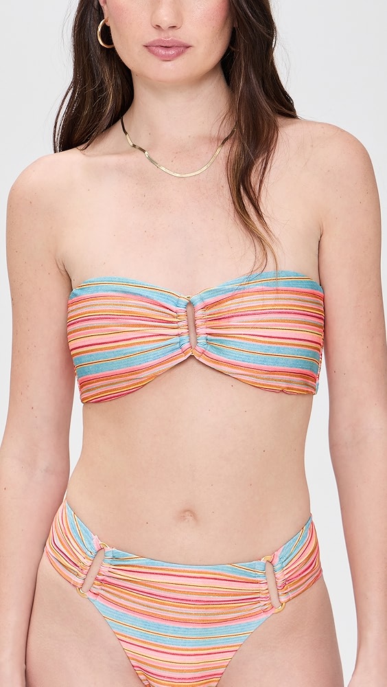 PQ Swim Detail Bandeau Bikini Top