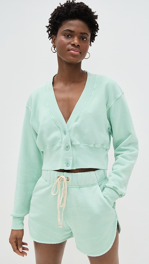 Les Tien Diana Crop Cardigan