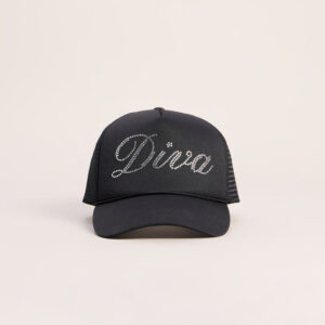 Diva Rhinestone Trucker Hat