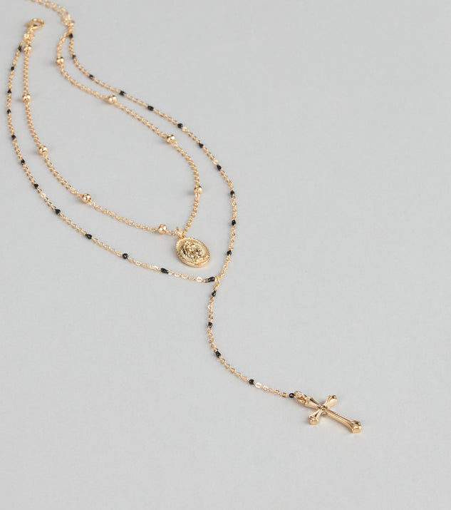 Windsor Divine Duo Layered Charm Necklace