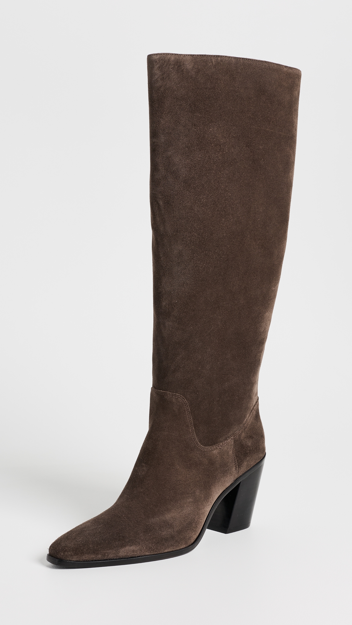 Reformation Dominique High Knee Suede Boots