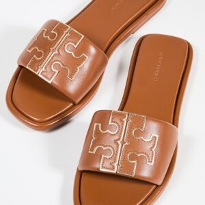 Tory Burch Double T Sport Slides