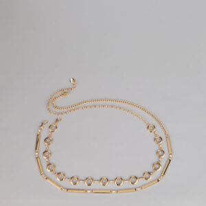 Double The Drama Two-Pack Chain Belt Set