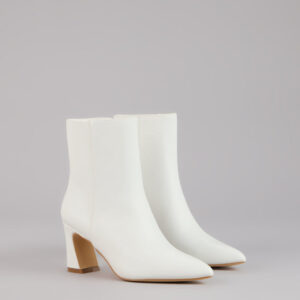 Downtown Sleek Faux Leather Booties