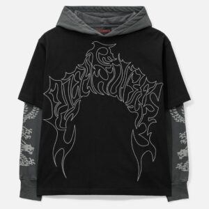 Pleasures Dragon Layered Hoodie