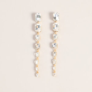Windsor Drama Drop Rhinestone Earrings Drama Drop Rhinestone Earrings