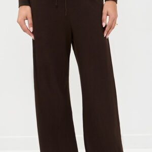 Éterne Drawstring Wide Leg Sweatpants Drawstring Wide Leg Sweatpants