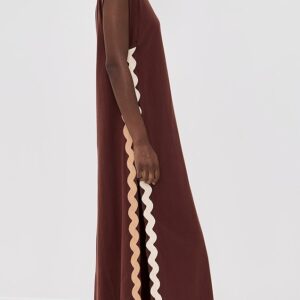 Dress With Wavy Detail