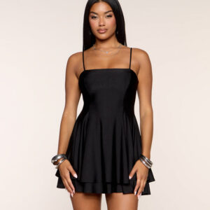 Drinks At Eight Skater Mini Dress