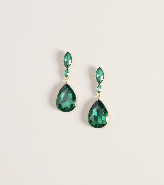 Windsor Drop Everything Gemstone Teardrop Earrings