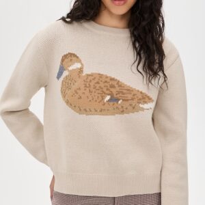 Yellow the Label Duck Cotton Knit Sweater