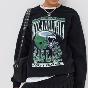 Junk Food Eagles Helmut Crew Sweatshirt