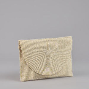 Easy Breezy Straw Clutch Bag