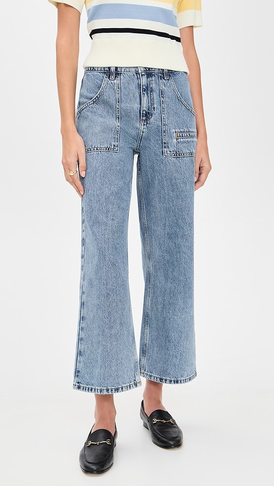 Seventy + Mochi Eden Cropped Jeans