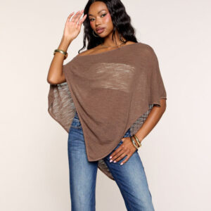Windsor Effortless Look Knit Poncho Effortless Look Knit Poncho