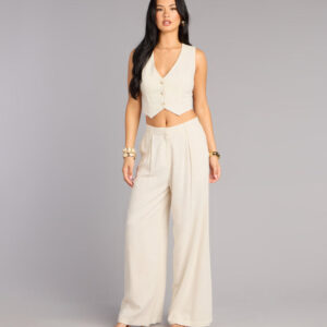 Windsor Effortlessly Polished Linen-Blend Trouser Pants