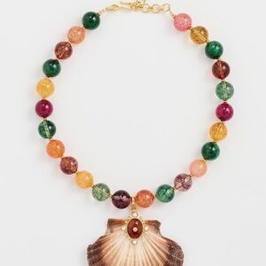 Brinker + Eliza Electric Bloom Necklace