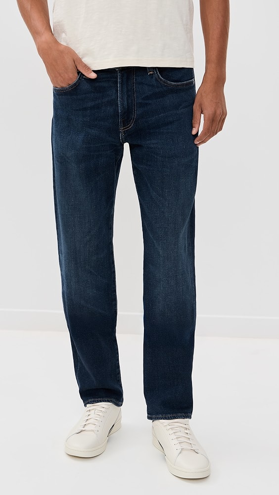 Citizens of Humanity Elijah Cashmere Denim Straight Jeans