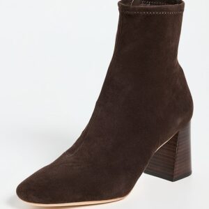 Loeffler Randall Elise Slim Ankle Booties with Block Heel