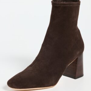 Loeffler Randall Elise Slim Ankle Booties with Block Heel