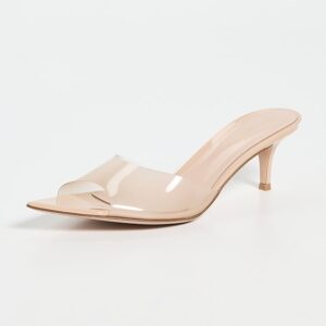 Gianvito Rossi Elle Glass+Vernice Sandals