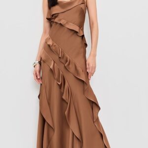 Ellen Ruffle Gown