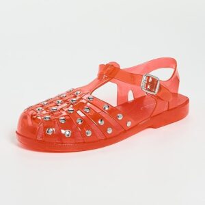 Intentionally Blank Ellery Studded Jelly Sandals