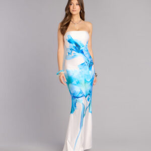 Windsor Emmy Floral Cutout Formal Dress Emmy Floral Cutout Formal Dress