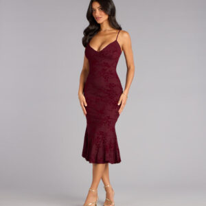 Windsor Enchanted Hour Mermaid Midi Dress Enchanted Hour Mermaid Midi Dress