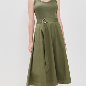 Ennis Mixed Media Dress