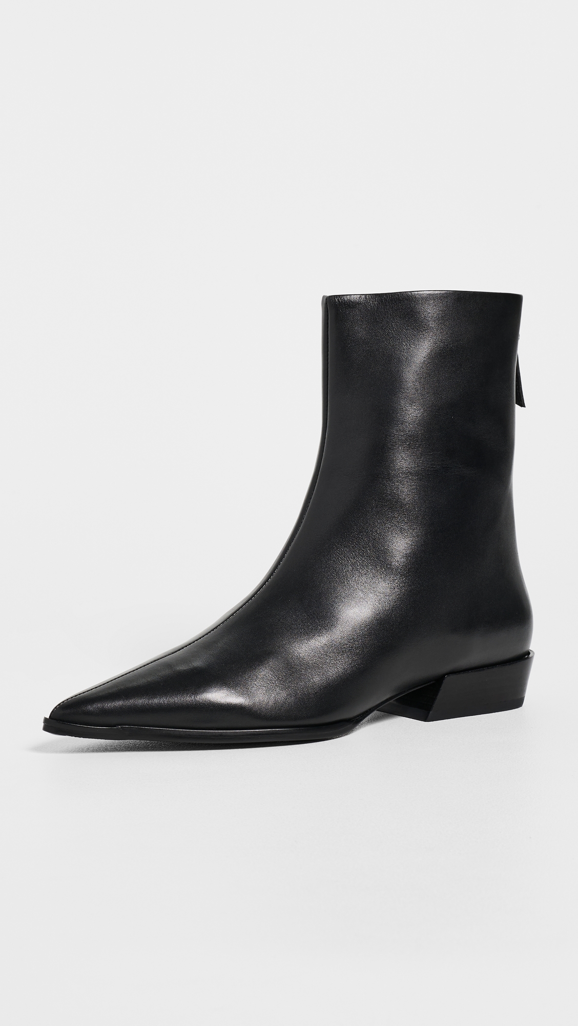 Black Suede Studio Esme 30 Booties