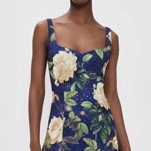 alice + olivia Eve Sweetheart Embellished Mini Dress Eve Sweetheart Embellished Mini Dress
